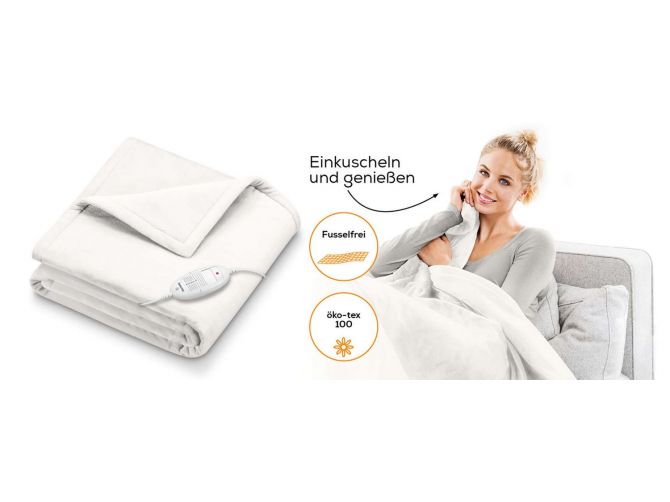 Beurer Электроодеяло HD 75 White - изображение 3