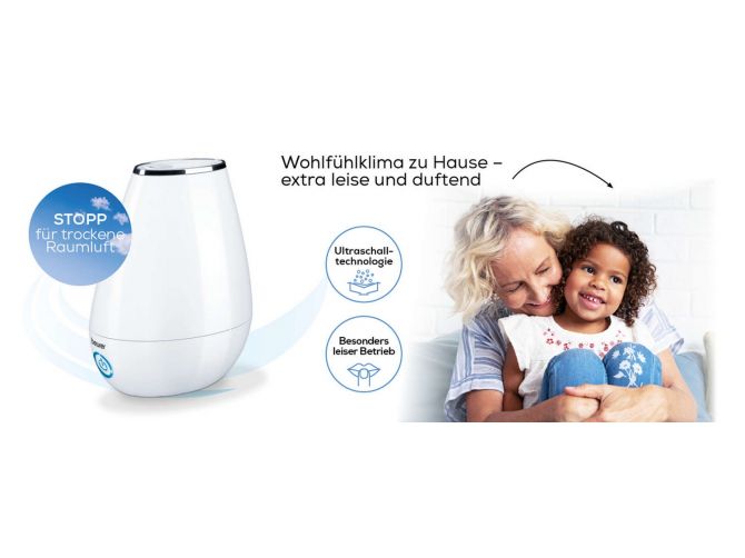 Beurer Увлажнитель воздуха ультразвуковой LB 37 White - изображение 4