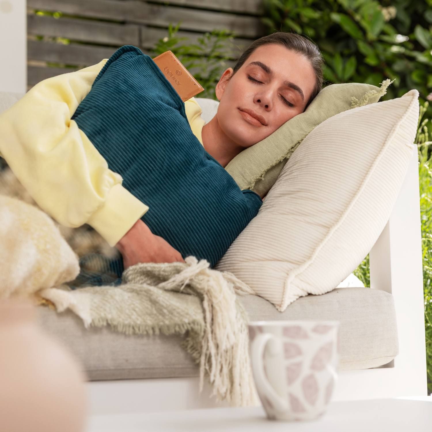 Акумуляторна електрогрілка-подушка HK 77 HK 77 Heaty Cashmere-creme 