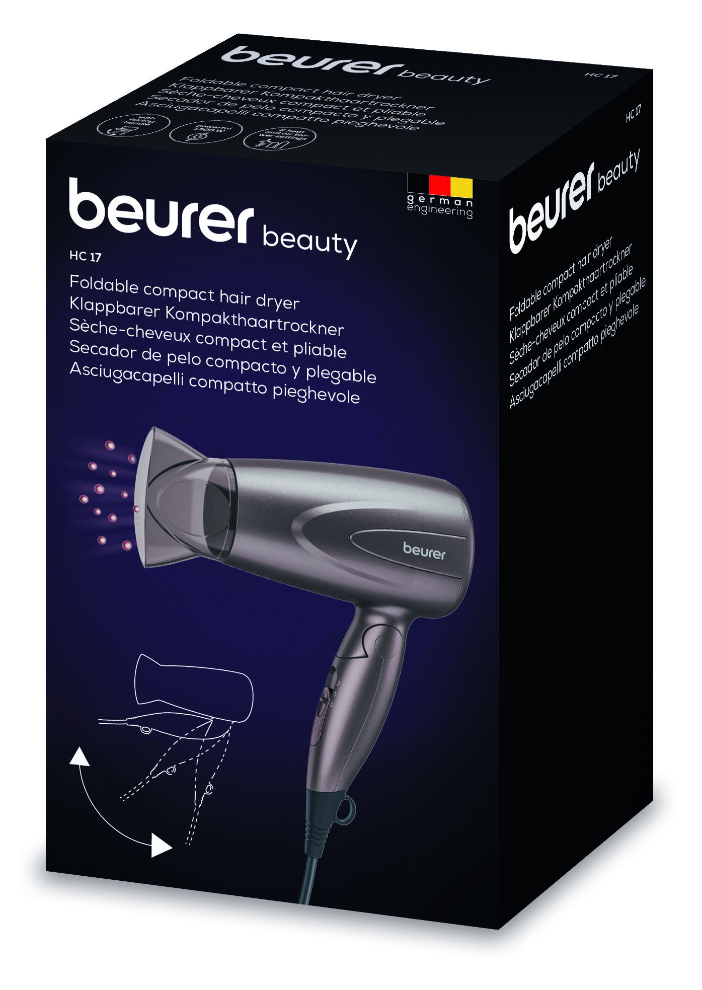 Beurer Фен дорожный HC 17 - изображение 2