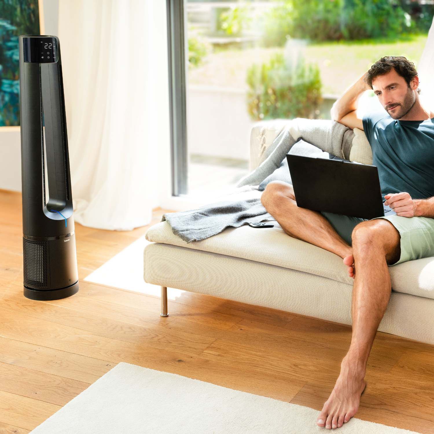 Очищувач повітря та вентилятор 2-в-1 Beurer LV 500 PureFlow