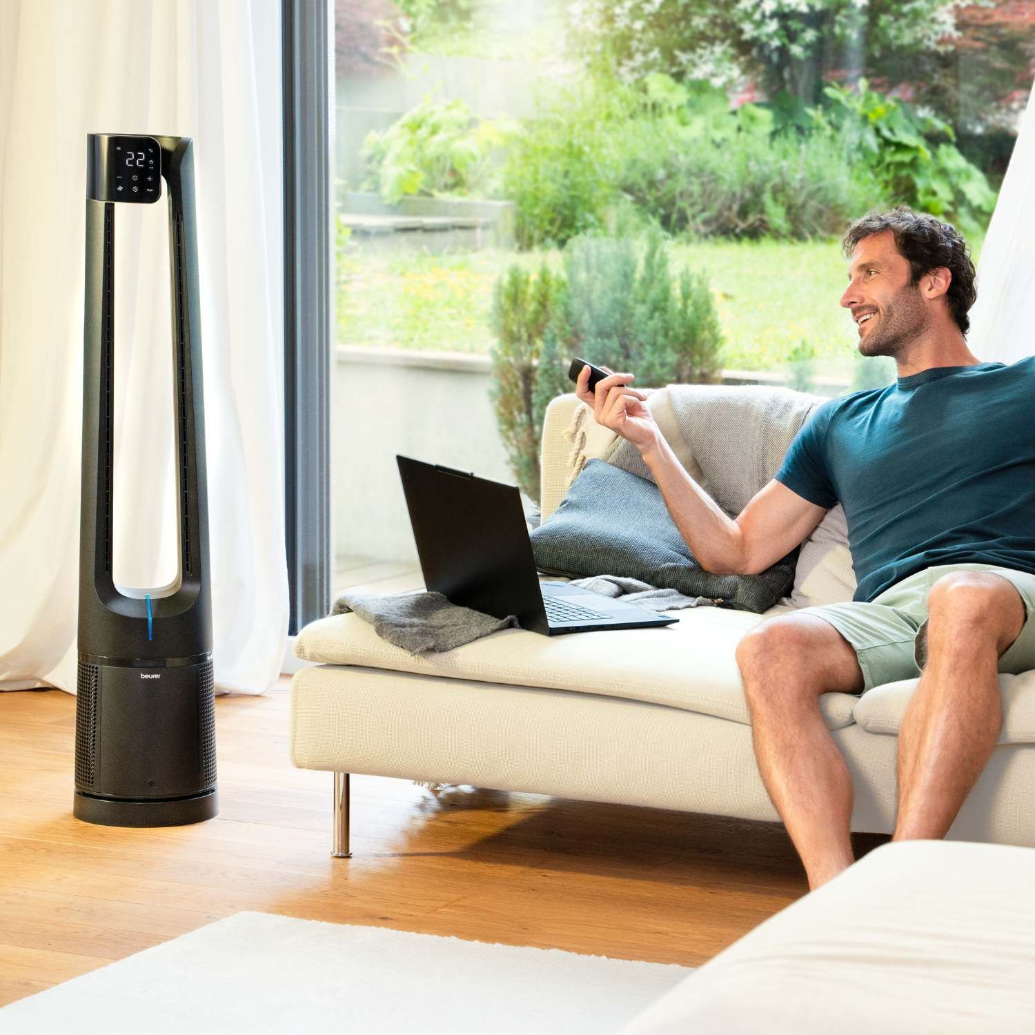 Очищувач повітря та вентилятор 2-в-1 Beurer LV 500 PureFlow