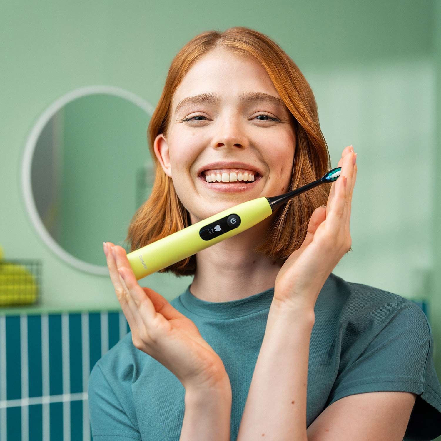 Електрична звукова зубна щітка Beurer SC 50 Splashy Lemon GP