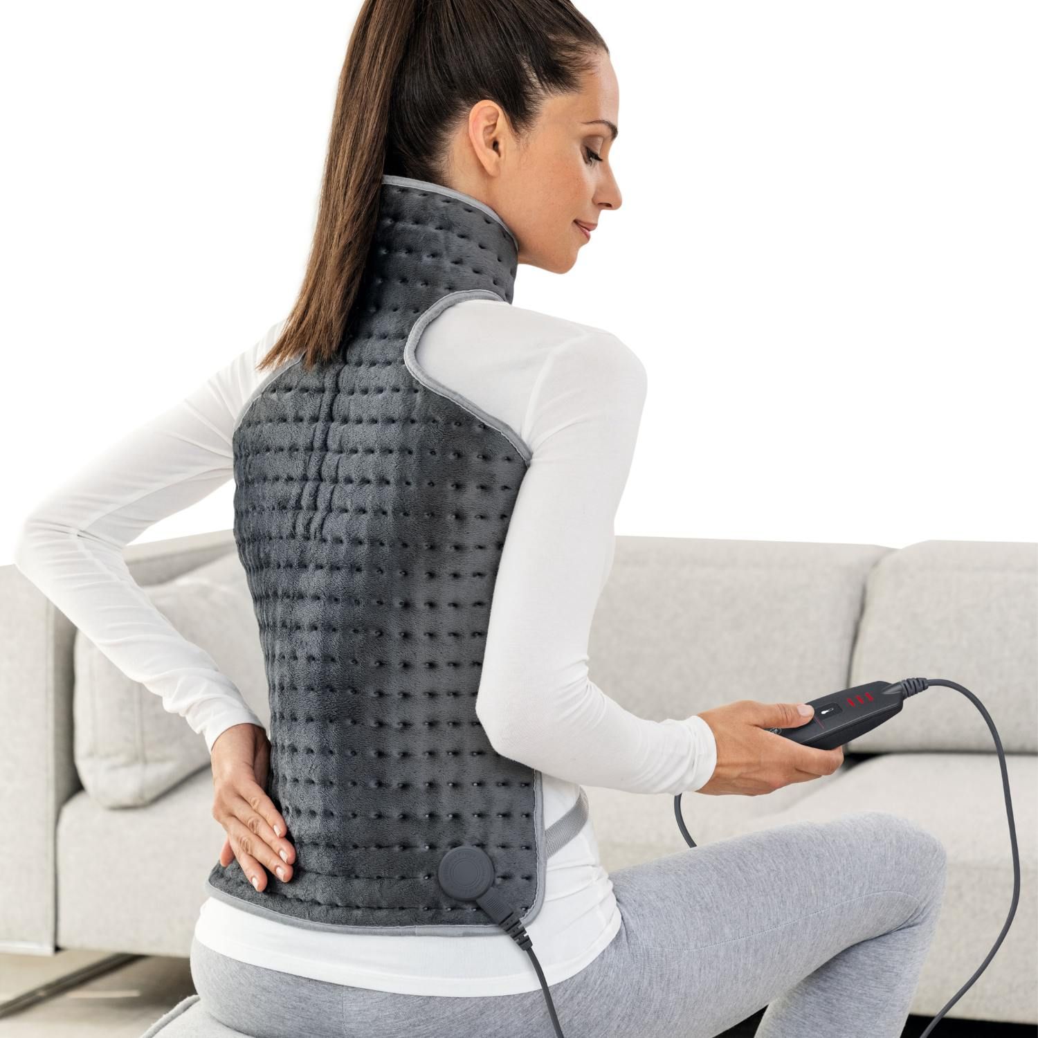 Електрогрілка для шиї та спини Beurer HK 64 Cosy Grey