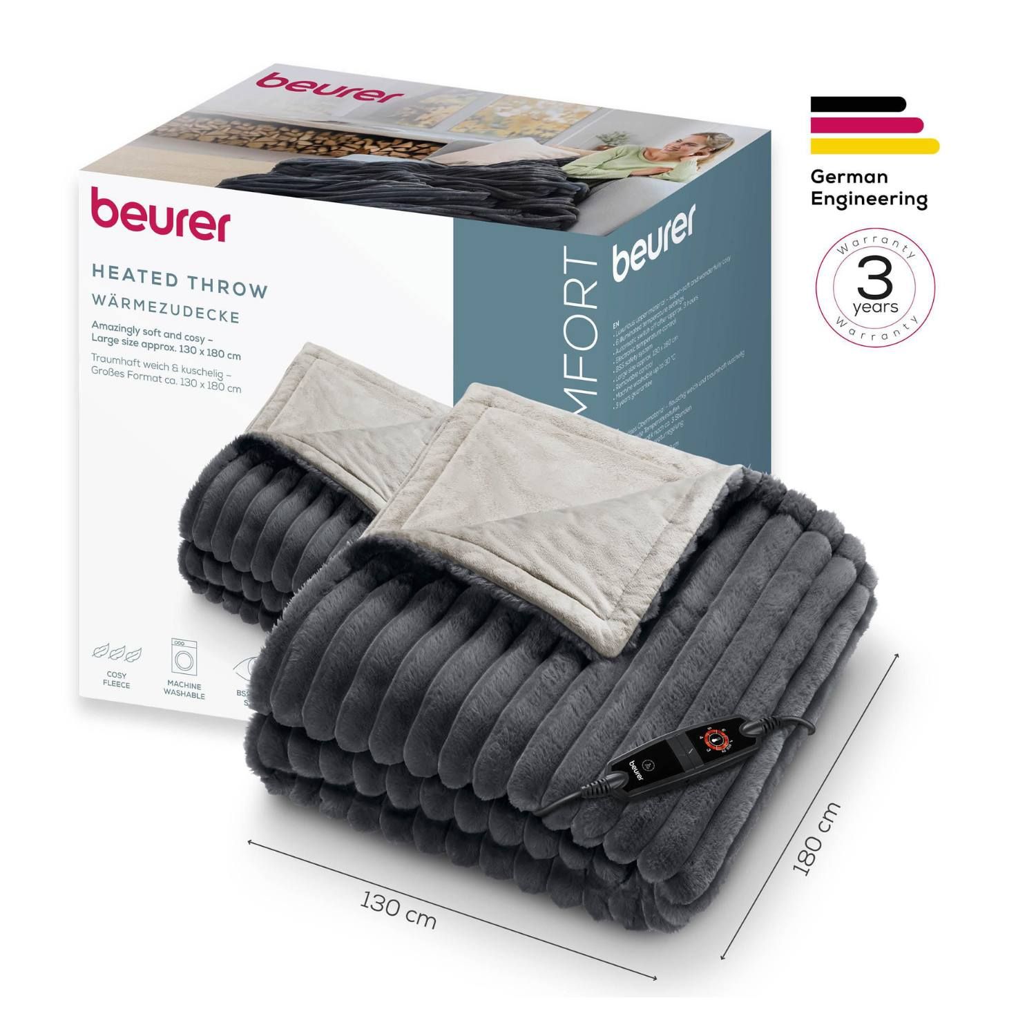 Ковдра з обігрівом Beurer HD 82 Stockholm