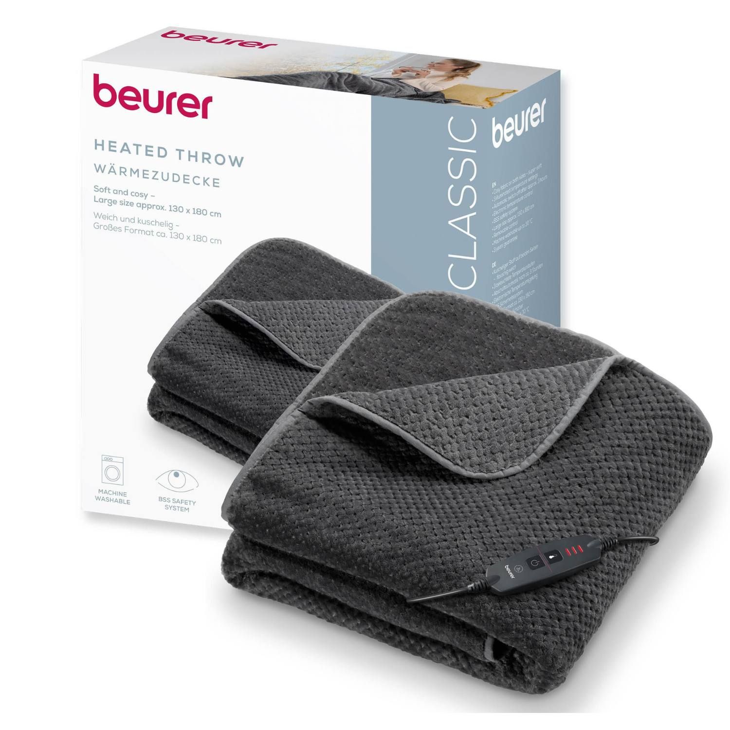 Ковдра з обігрівом HD 65 Dark Grey