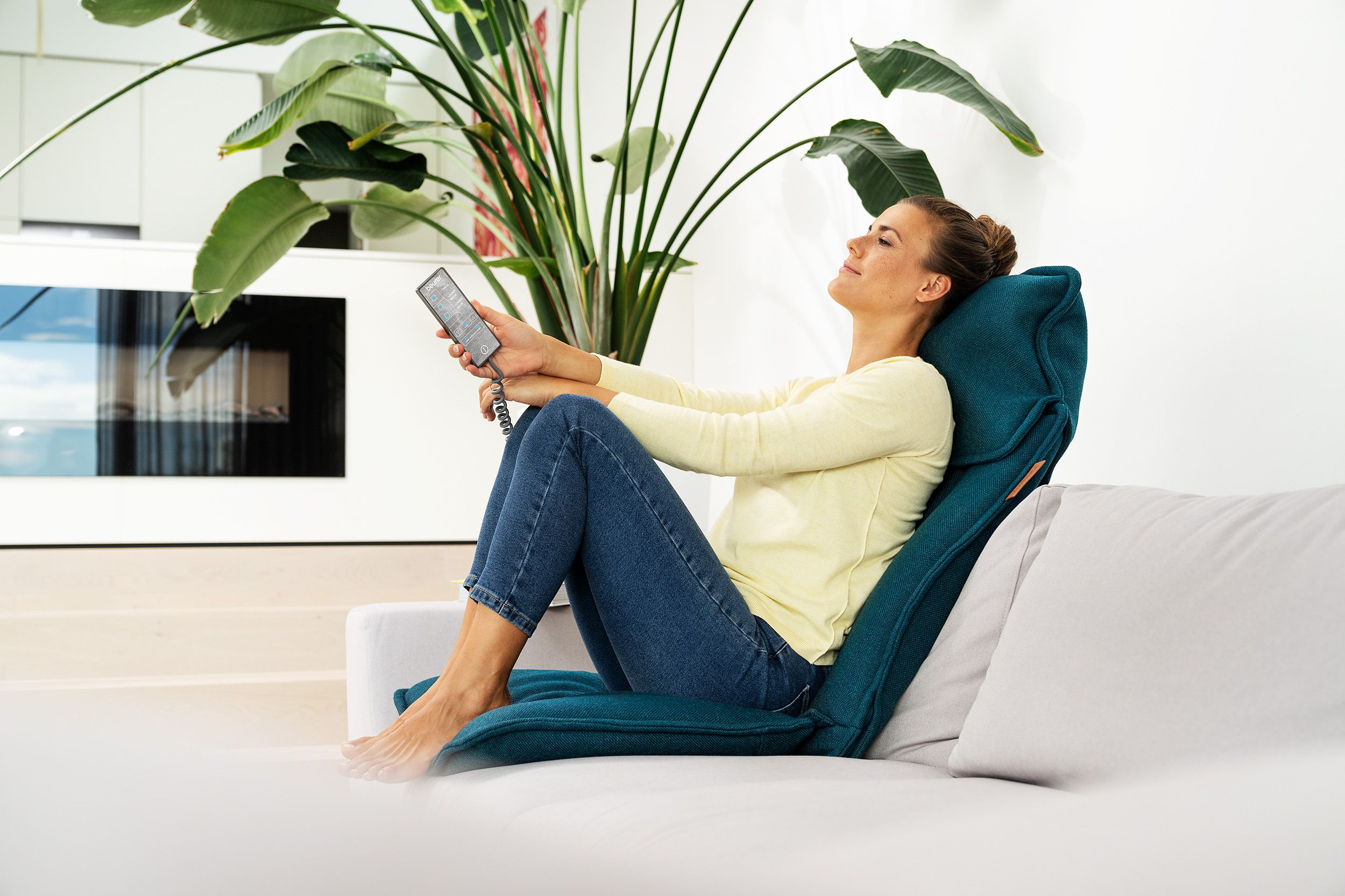 Масажна накидка Beurer MG 330 Petrol Blue - зображення 11